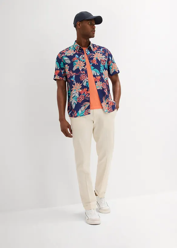 Chemise manches courtes en viscose, bonprix