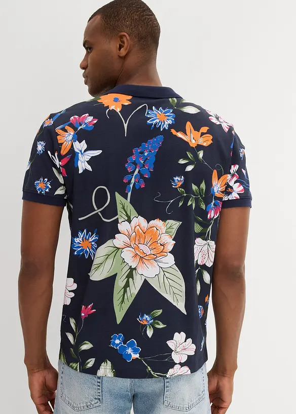 Polo 100% coton en maille piqu&eacute;e, bonprix