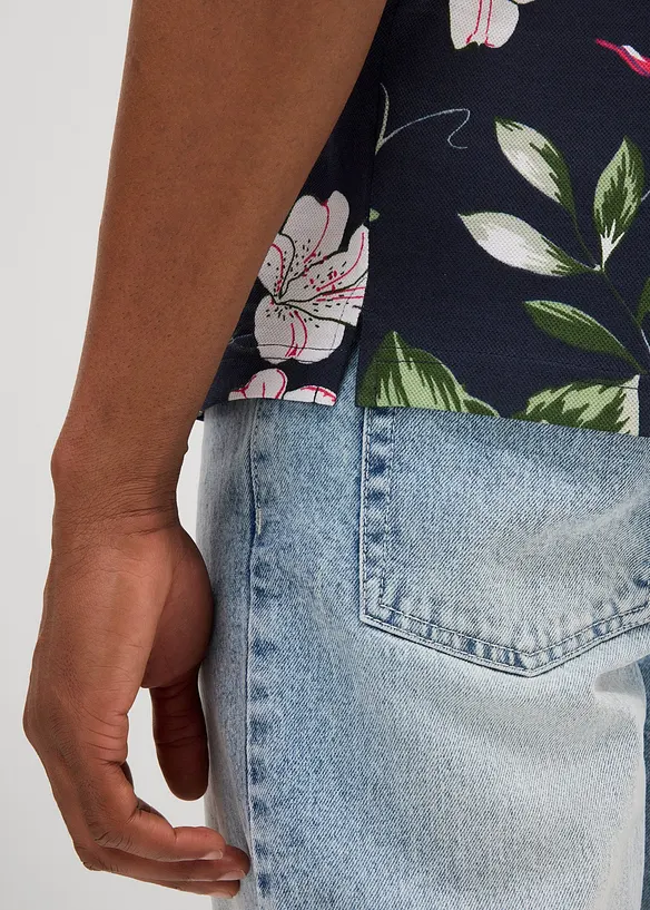 Polo 100% coton en maille piqu&eacute;e, bonprix