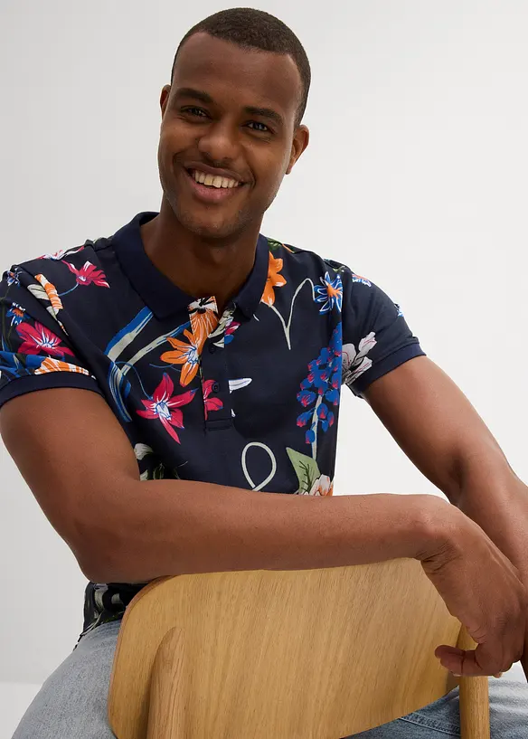 Polo 100% coton en maille piqu&eacute;e, bonprix