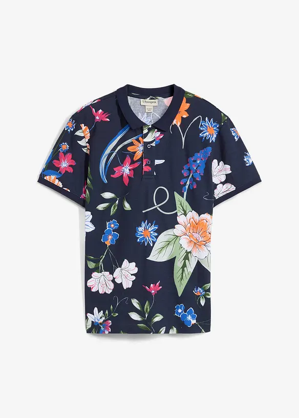 Polo 100% coton en maille piqu&eacute;e, bonprix