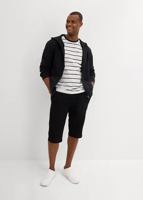 Bermuda long et ample en gaze de coton, bonprix