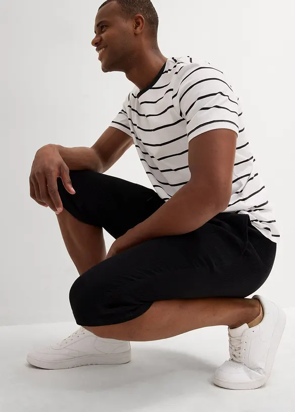 Bermuda long et ample en gaze de coton, bonprix