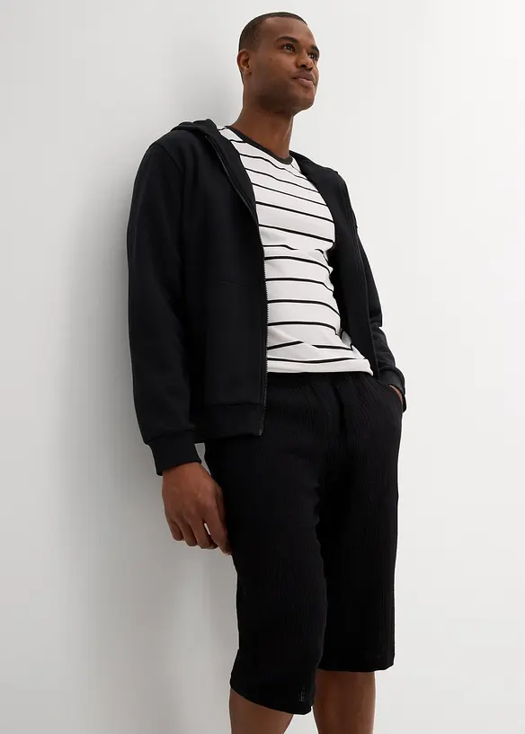 Bermuda long et ample en gaze de coton, bonprix