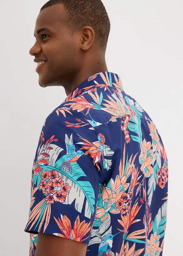 Chemise manches courtes en viscose, bonprix