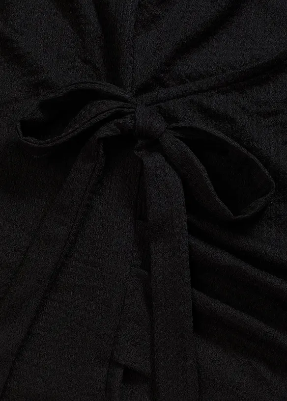 Haut esprit cache-c&oelig;ur en jersey cr&ecirc;pe, bonprix