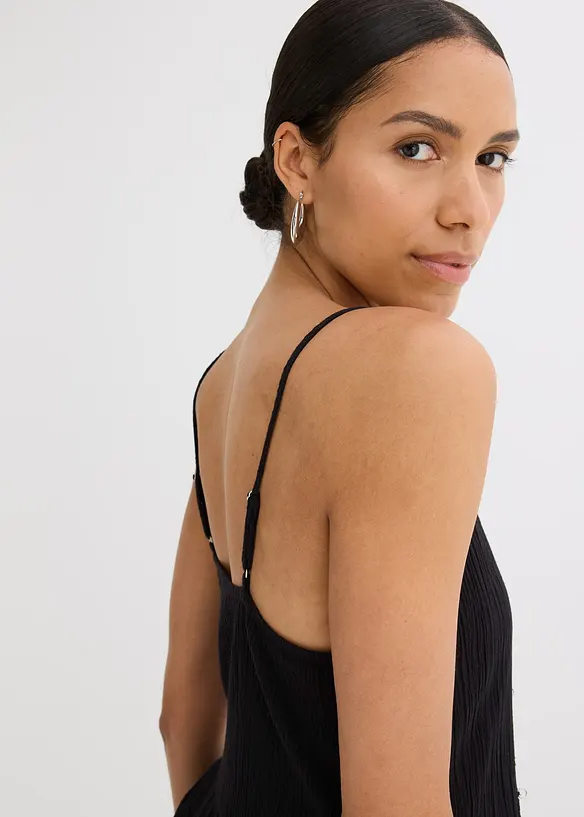 Robe longue orné d’œillets, bonprix