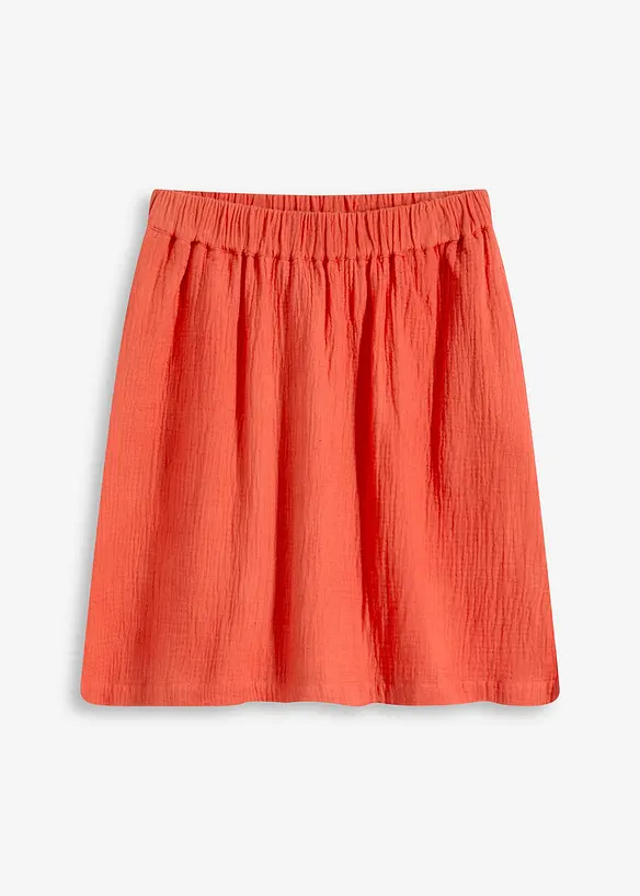 Jupe de plage en gaze de coton, bonprix