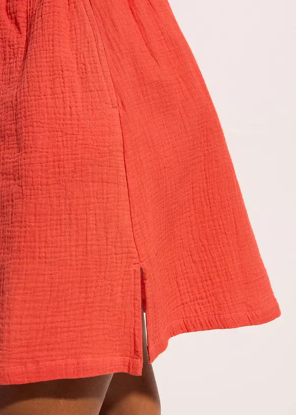 Jupe de plage en gaze de coton, bonprix