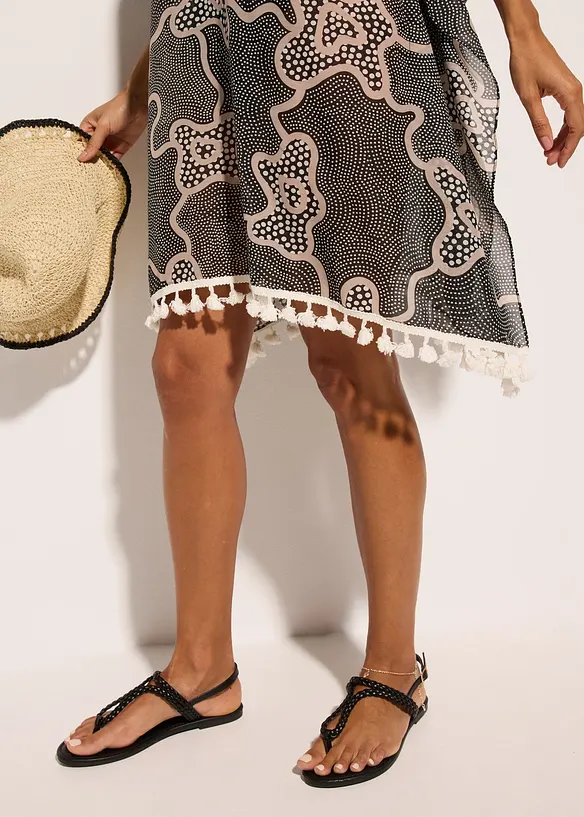 Tunique de plage transparente, bonprix