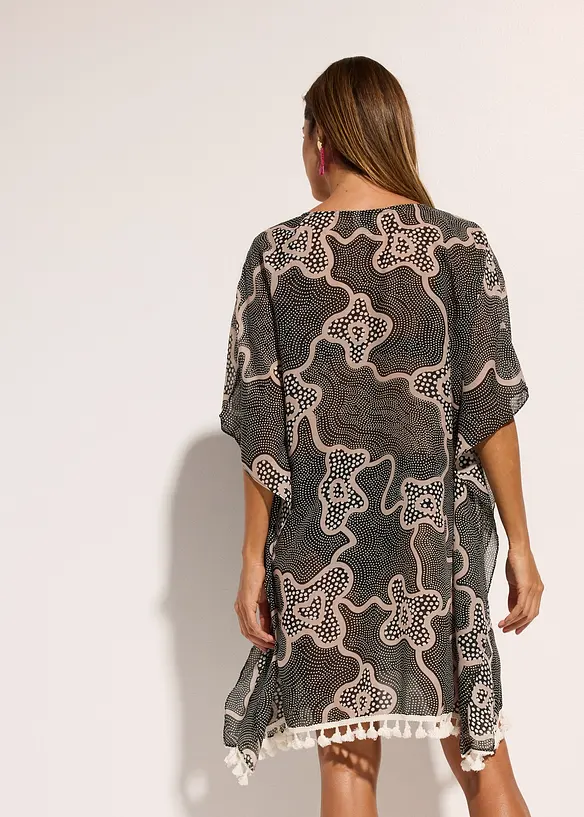 Tunique de plage transparente, bonprix