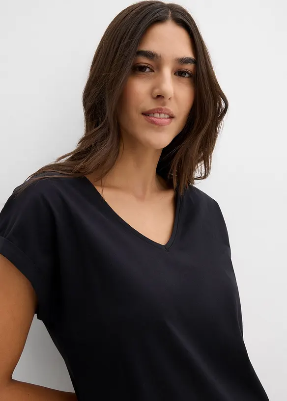 Lot de 2 robes en jersey 100% coton, bonprix