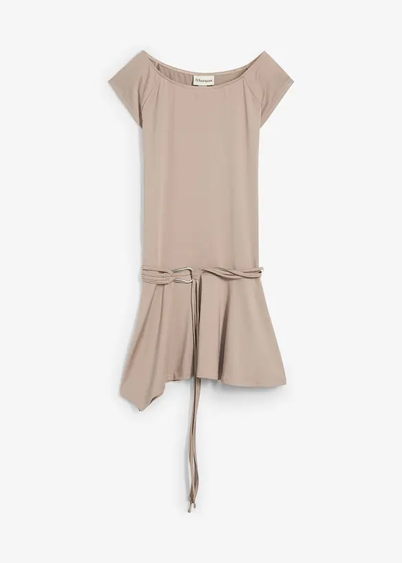 Robe en jersey avec détail ceinture, bonprix