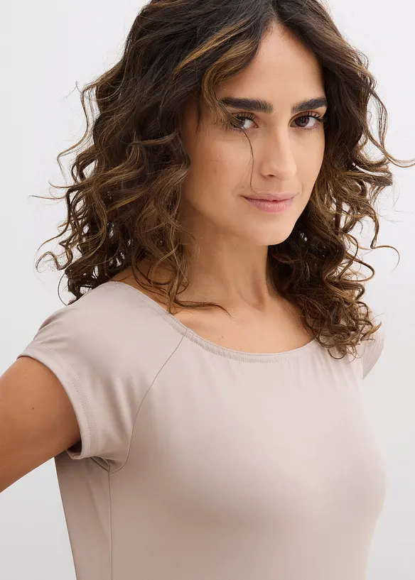 Robe en jersey avec détail ceinture, bonprix