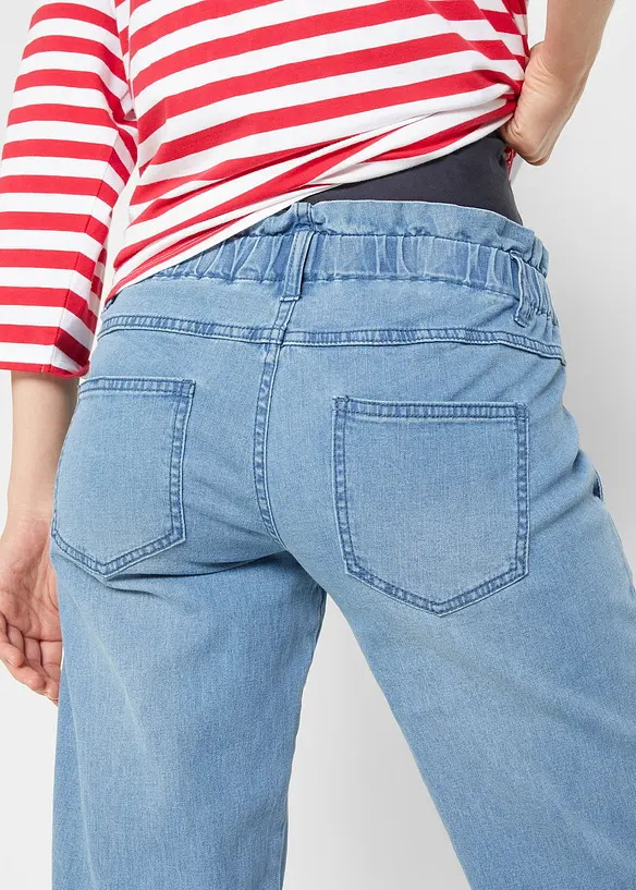 Jean de grossesse en coton extensible, fuselé, bonprix