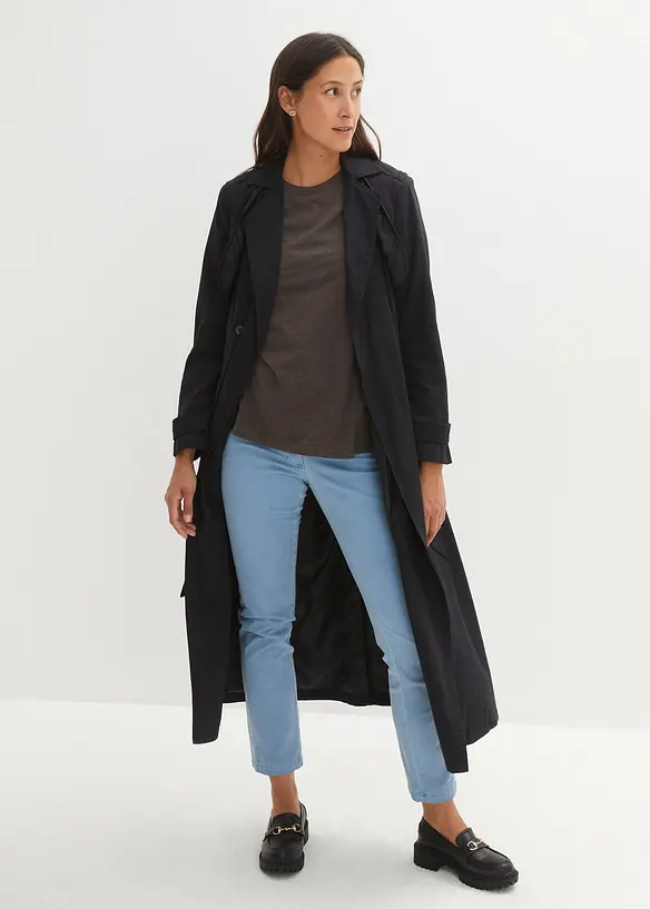 Lot de 2 T-shirts de grossesse et d&rsquo;allaitement en coton, bonprix