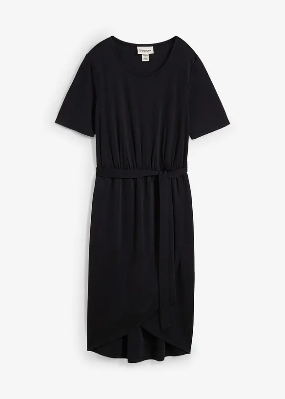 Robe ajustée en jersey de viscose mélangée, bonprix