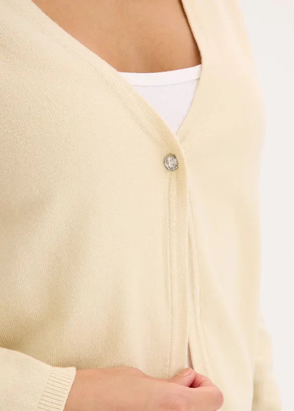 Gilet classique en fine maille, bonprix