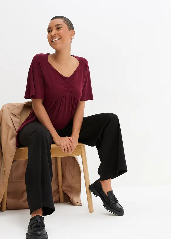 T-shirt coupe trapèze, bonprix