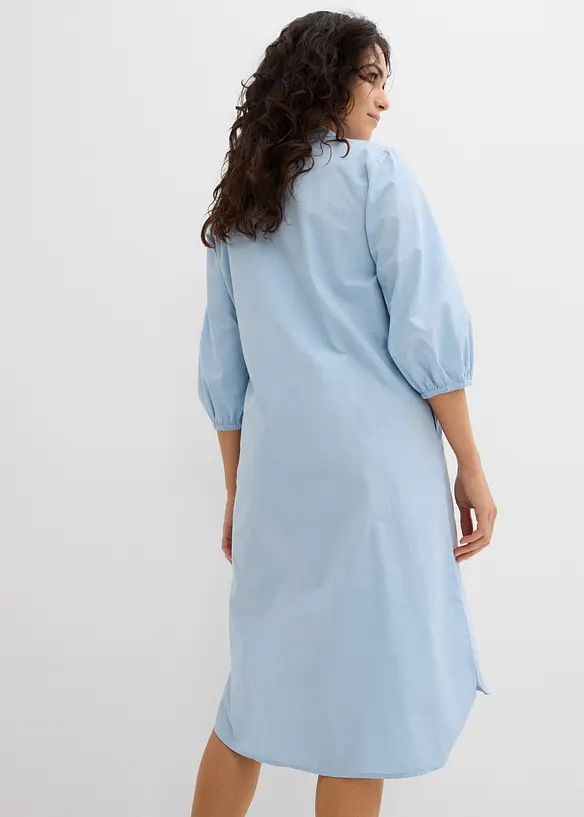Robe-chemise en coton léger, bonprix
