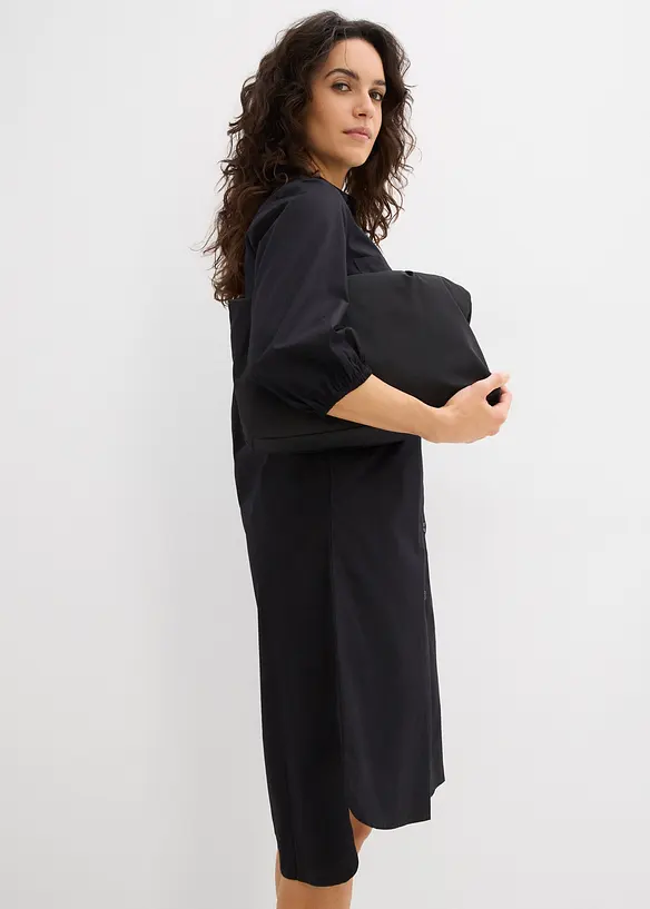 Robe-chemise en coton léger, bonprix