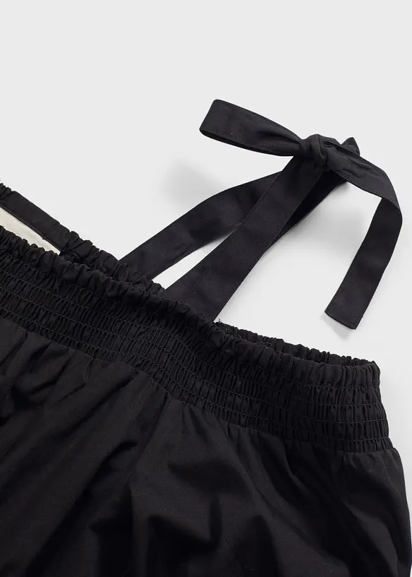 Robe col Bardot 100% coton, bonprix