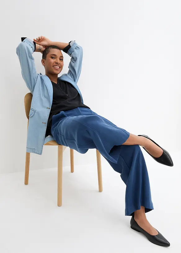 Tunique-blouse en douce viscose, bonprix