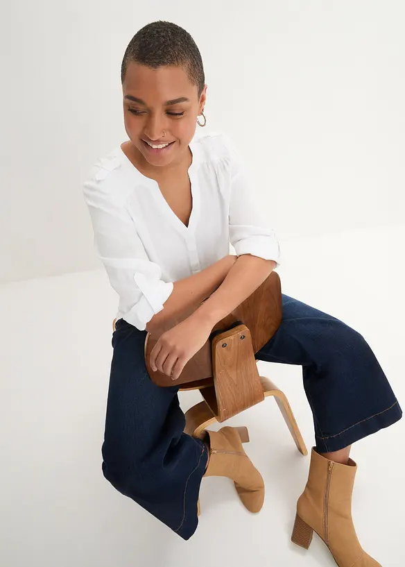 Tunique-blouse en douce viscose, bonprix