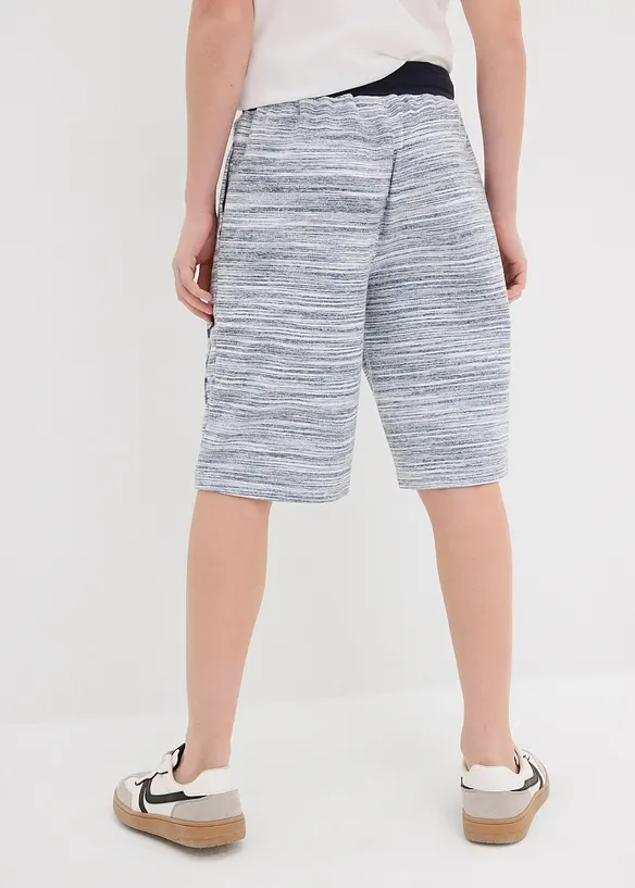 Bermuda en molleton doux, coton mélangé, bonprix