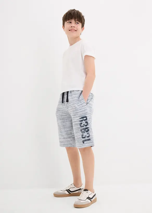 Bermuda en molleton doux, coton mélangé, bonprix