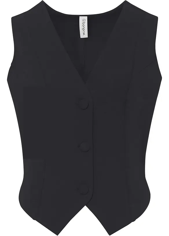 Gilet sans manches en Interlock, bonprix