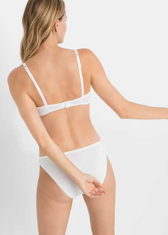 Lot de 3 soutiens-gorge à armatures et dentelle, bonprix