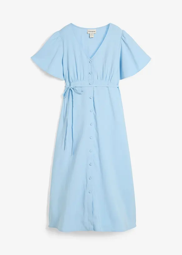 Robe de grossesse et d'allaitement avec patte de boutonnage, bonprix
