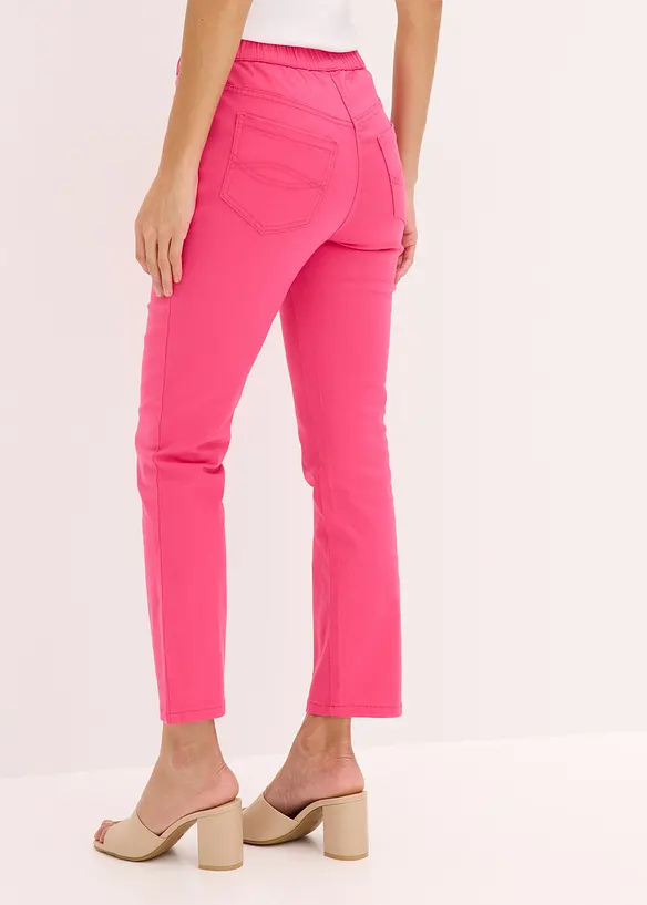 Pantalon 7/8 &agrave; taille &eacute;lastiqu&eacute;e, bonprix