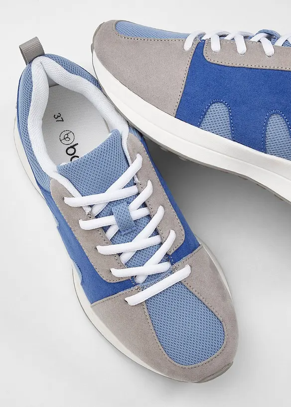 Sneakers à empiècement mesh, bonprix