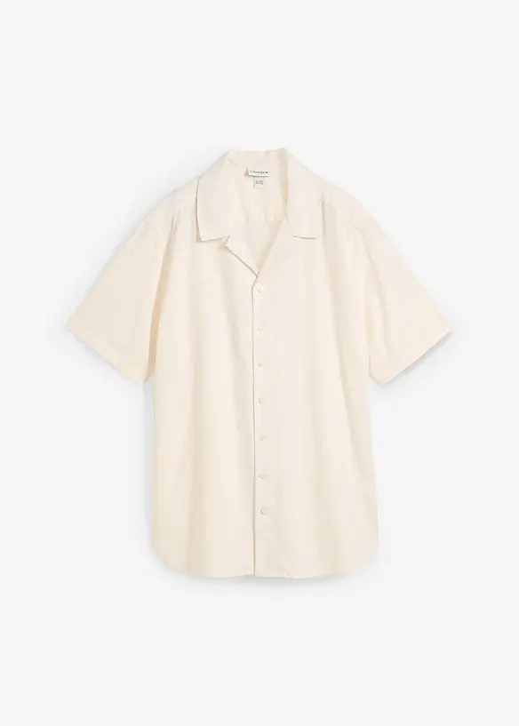Chemise manches courtes en lin, bonprix