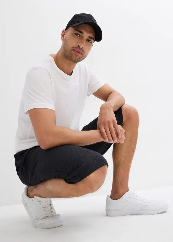 Bermuda long en molleton, bonprix