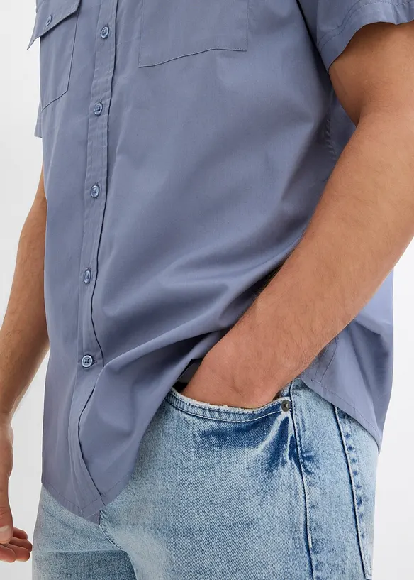 Chemise manches courtes 100&nbsp;% coton, bonprix