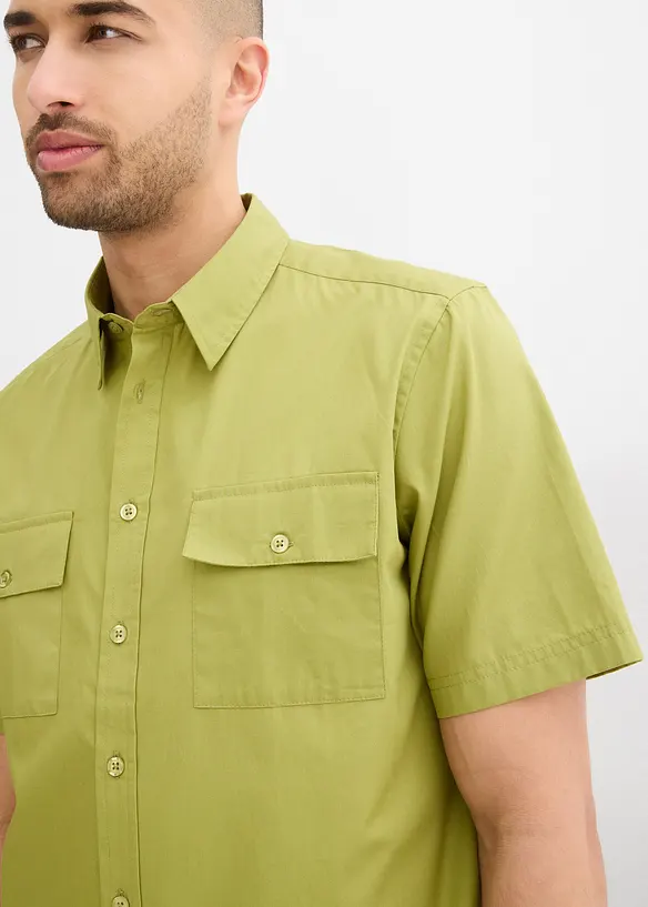 Chemise manches courtes 100 % coton, bonprix