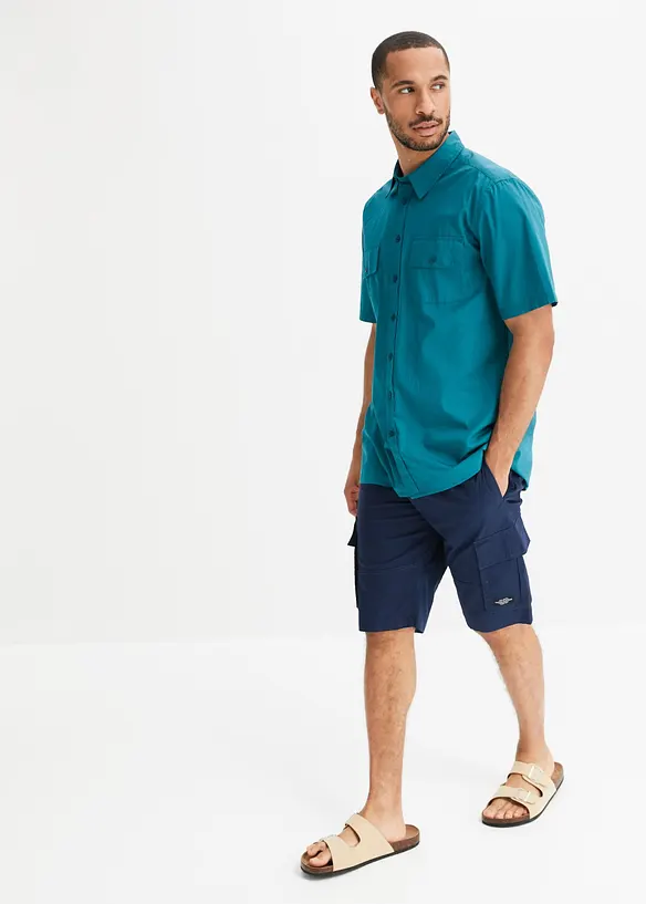 Chemise manches courtes 100&nbsp;% coton, bonprix