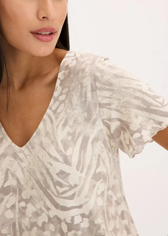 T-shirt à base élastiquée, bonprix