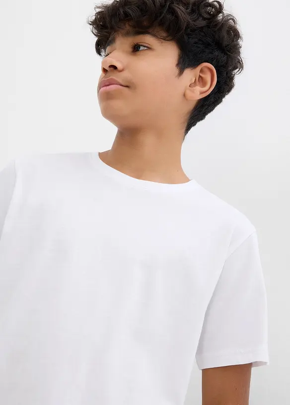 Lot de 5 T-shirts 100% coton, bonprix