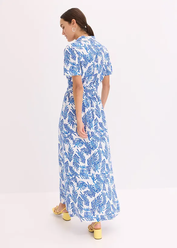 Robe longue et imprimée en viscose fluide, bonprix