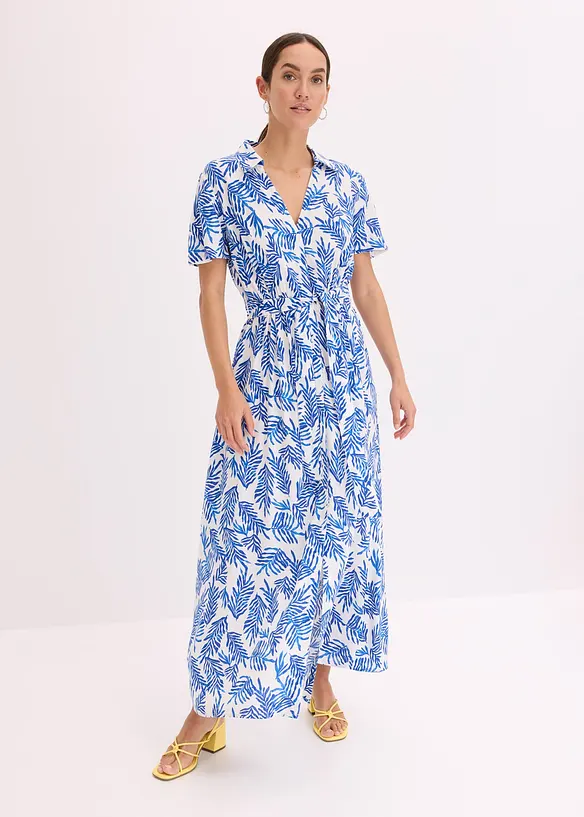 Robe longue et imprimée en viscose fluide, bonprix