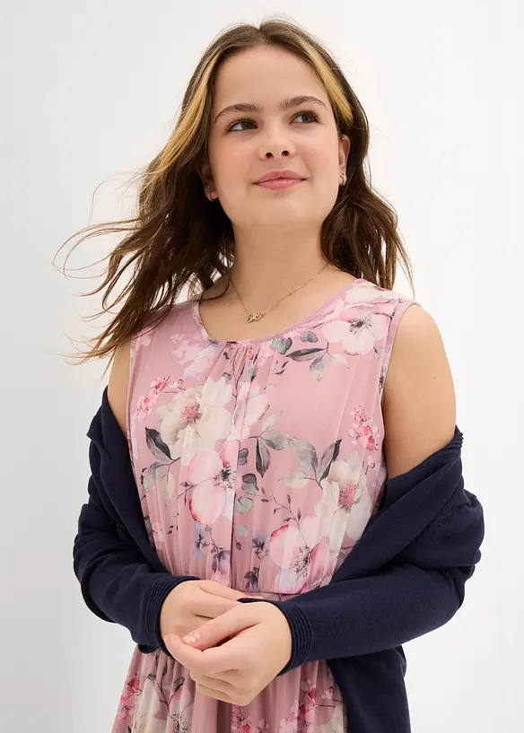 Robe entièrement imprimée en mesh aérien, bonprix