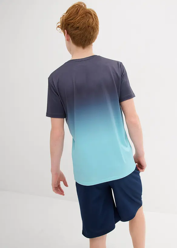 T-shirt de sport effet dégradé, bonprix