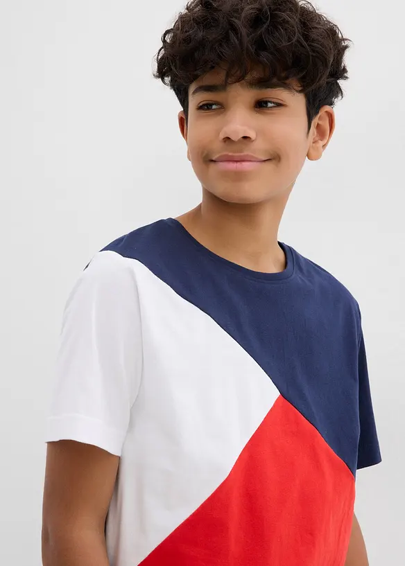 T-shirt et bermuda molletonné (ens. 2 pces.) 100% coton, bonprix