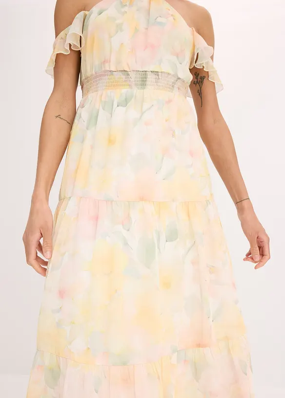 Robe longue imprimée, bonprix