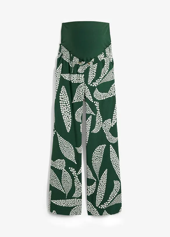 Pantalon de grossesse ample en viscose fluide, bonprix