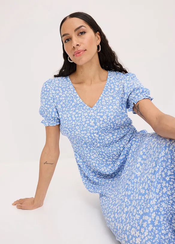 Robe longue imprimée, bonprix
